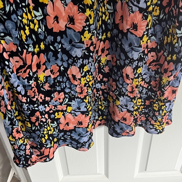RIXO Floral Maxi Dress - Pink and Blue - Picture 3 of 8
